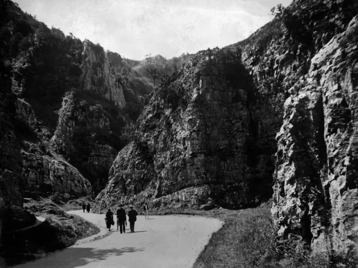 Framed Print : Cheddar Gorge 1930S Framed Print : Cheddar Gorge 1930S