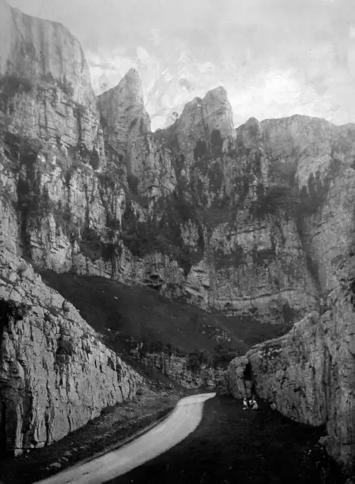 Framed Print : Cheddar Gorge 1930S Framed Print : Cheddar Gorge 1930S