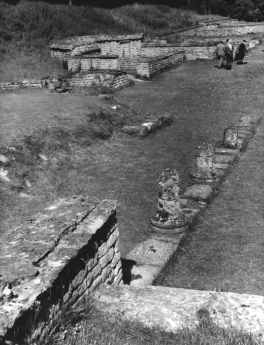 Framed Print : Chedworth Roman Villa Framed Print : Chedworth Roman Villa