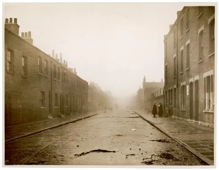 Framed Print : Cheerless Street Scene Framed Print : Cheerless Street Scene