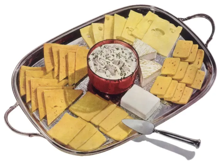 Framed Print : Cheese Tray Selection Date: 1948 Framed Print : Cheese Tray Selection Date: 1948