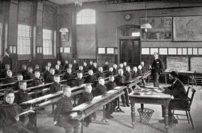 Framed Print : Chelmsford Industrial School - Classroom Framed Print : Chelmsford Industrial School - Classroom
