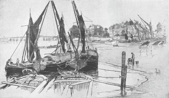 Framed Print : Chelsea Harbour