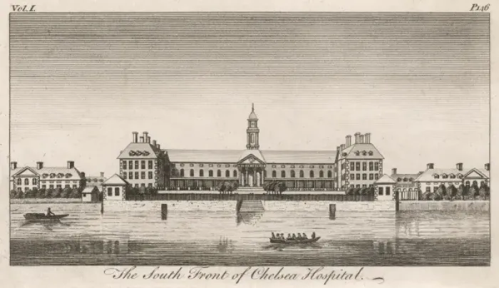 Framed Print : Chelsea Hospital Framed Print : Chelsea Hospital