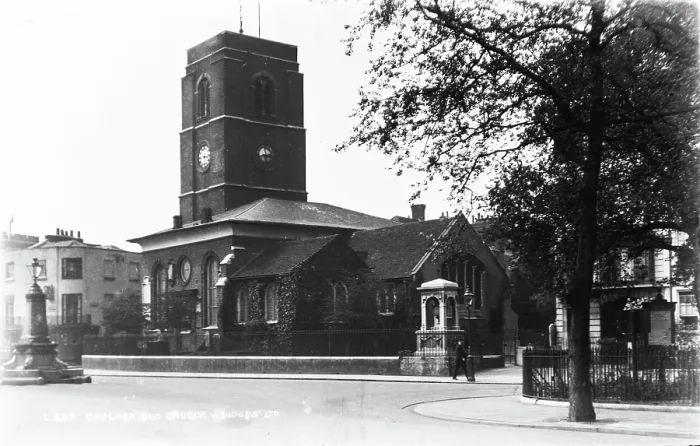 Framed Print : Chelsea Old Church Framed Print : Chelsea Old Church