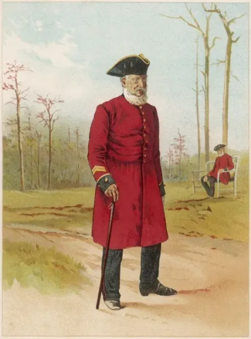 Framed Print : Chelsea Pensioner Framed Print : Chelsea Pensioner