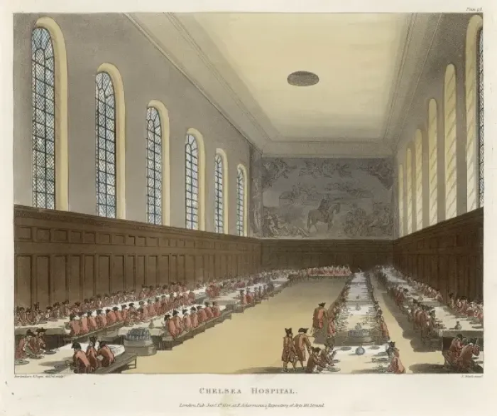Framed Print : Chelsea Pensioners Framed Print : Chelsea Pensioners