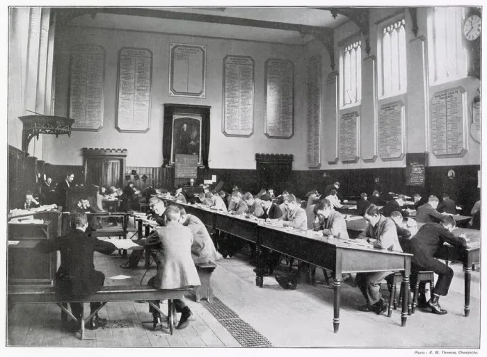 Framed Print : Cheltenham, Public School 1890s Framed Print : Cheltenham, Public School 1890s
