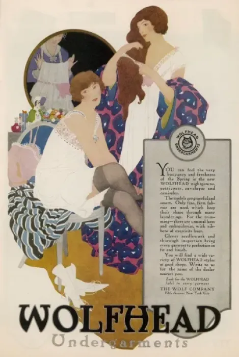 Framed Print : Chemise & Nightgown 1919 Framed Print : Chemise & Nightgown 1919