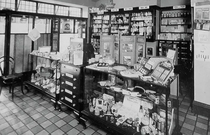 Framed Print : Chemist Pharmacy shop Framed Print : Chemist Pharmacy shop