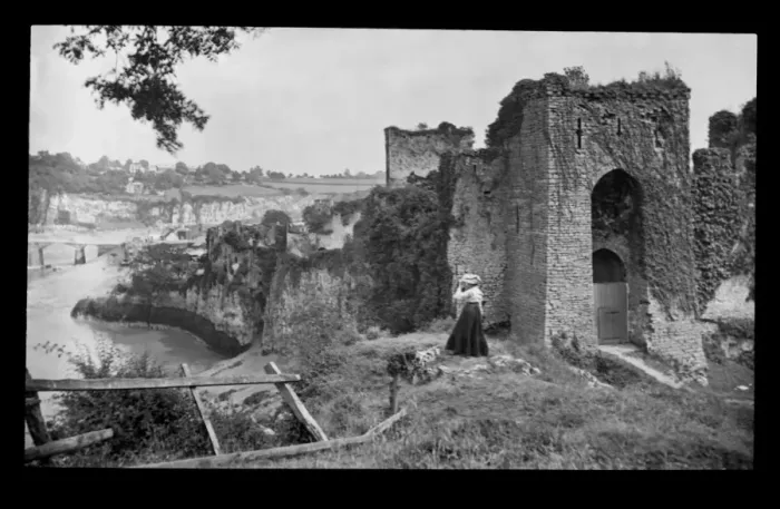 Framed Print : Chepstow Castle, Gwent, Wales Framed Print : Chepstow Castle, Gwent, Wales