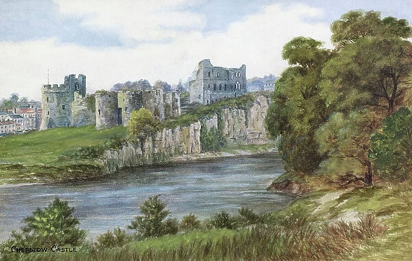 Chepstow Castle, Wye Valley, Monmouthshire, South Wales