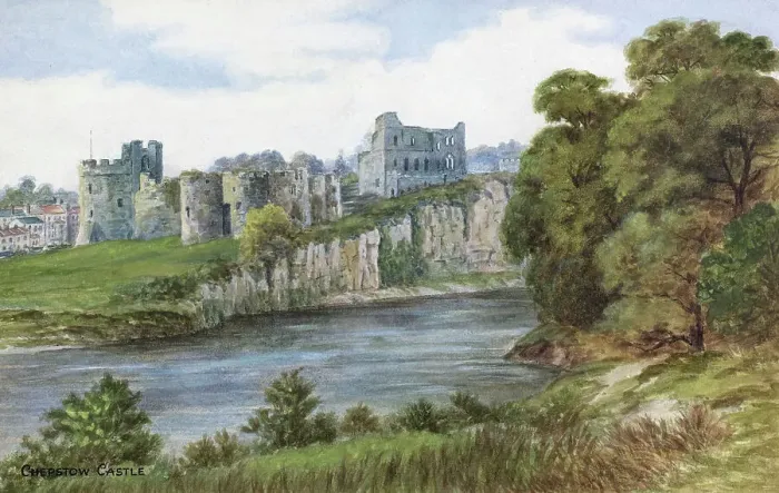 Framed Print : Chepstow Castle, Wye Valley, Monmouthshire, South Wales Framed Print : Chepstow Castle, Wye Valley, Monmouthshire, South Wales