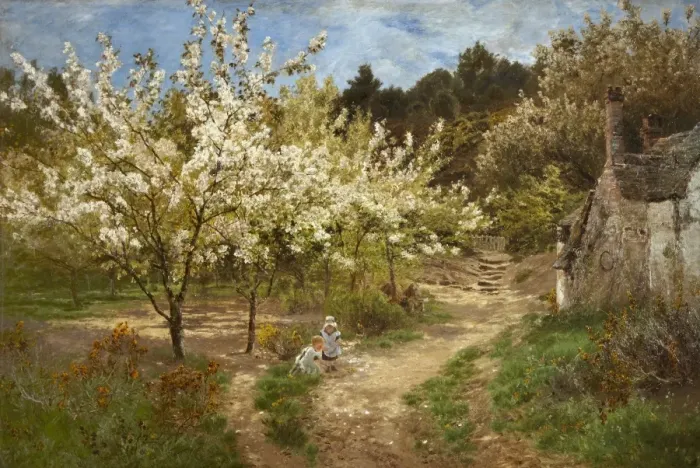 Framed Print : The Cherry Orchard Framed Print : The Cherry Orchard
