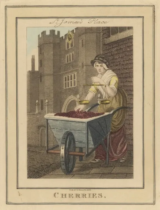 Framed Print : Cherry Seller Framed Print : Cherry Seller
