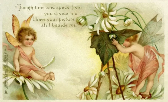 Framed Print : Cherubic fairies Framed Print : Cherubic fairies