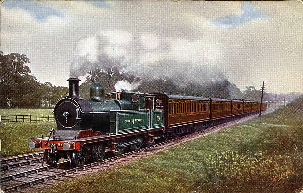 Chesham Train - Atlantic Class Steam Locomotive 4-4-2, Londo