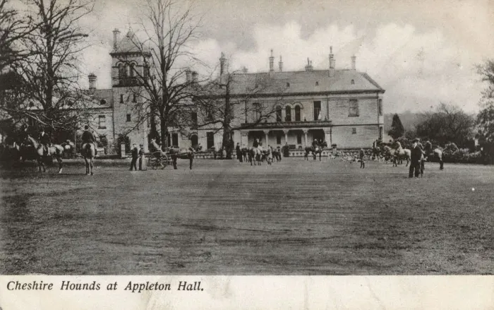 Framed Print : Cheshire Hounds at Appleton Hall, Warrington Framed Print : Cheshire Hounds at Appleton Hall, Warrington
