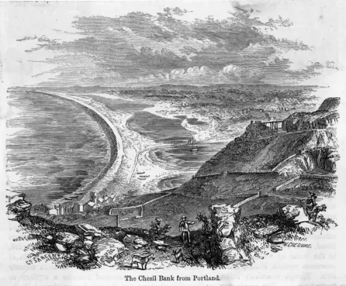 Framed Print : Chesil Bank Framed Print : Chesil Bank