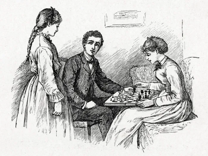Framed Print : CHESS FOR TWO OR THREE Framed Print : CHESS FOR TWO OR THREE