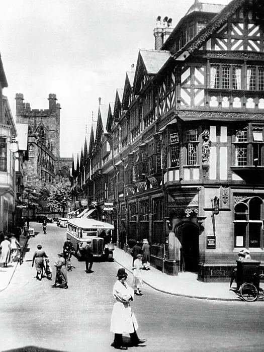 Framed Print : Chester probably 1930s Framed Print : Chester probably 1930s