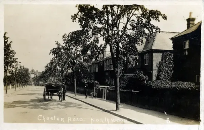Framed Print : Chester Road, Hillingdon, MiddleseX Framed Print : Chester Road, Hillingdon, MiddleseX