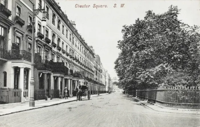 Framed Print : Chester Square, Pimlico, London Framed Print : Chester Square, Pimlico, London