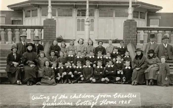 Framed Print : Chester Workhouse Childrens Outing Framed Print : Chester Workhouse Childrens Outing