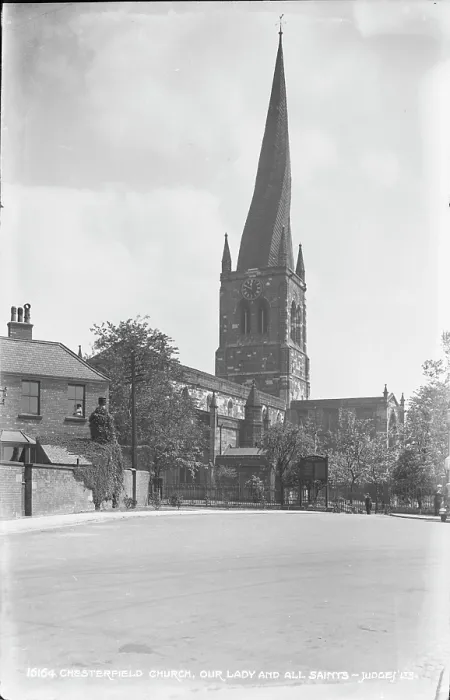 Framed Print : Chesterfield Church, Our Lady and All Saints Framed Print : Chesterfield Church, Our Lady and All Saints