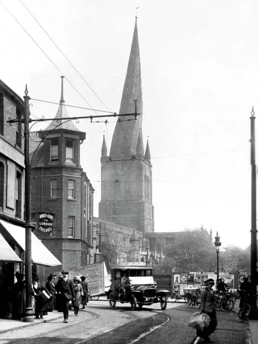 Framed Print : Chesterfield probably 1920s Framed Print : Chesterfield probably 1920s