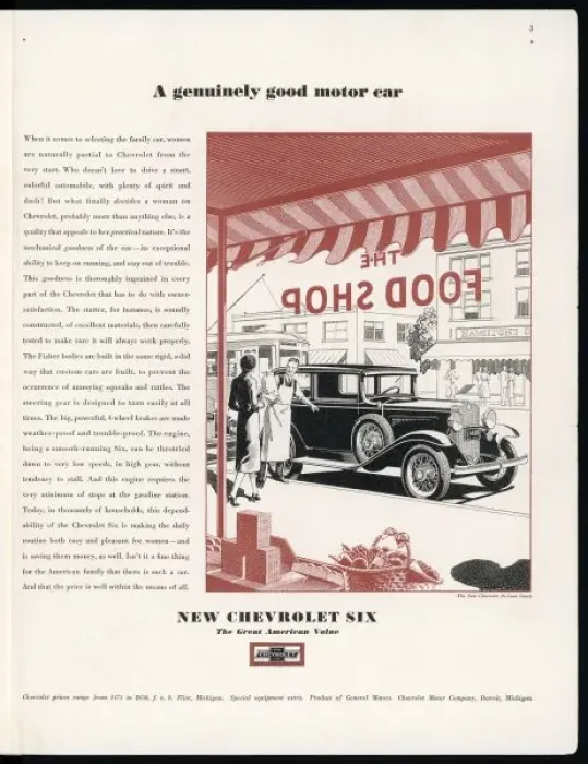 Framed Print : Chevrolet Six 1931 Framed Print : Chevrolet Six 1931