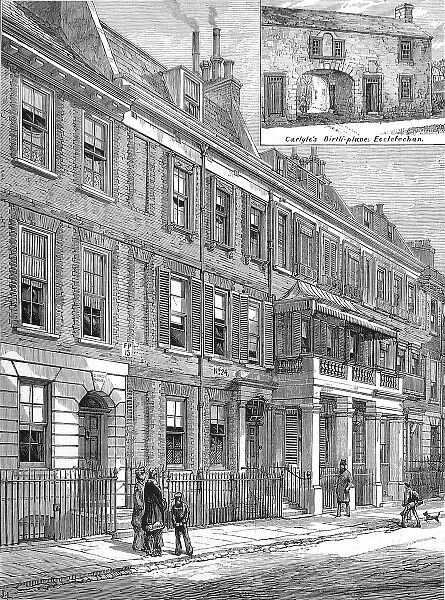 Cheyne Row, Chelsea, 1881