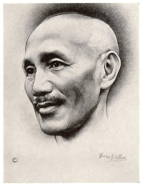 Chiang Kai-Shek  /  Postcard