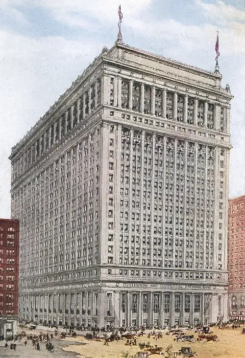 Framed Print : Chicago Bank Framed Print : Chicago Bank
