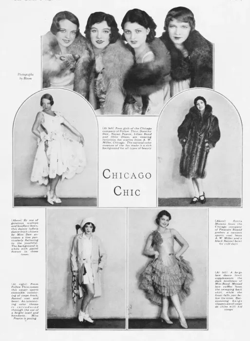 Framed Print : Chicago Chic, fashion statements from 1929 Framed Print : Chicago Chic, fashion statements from 1929