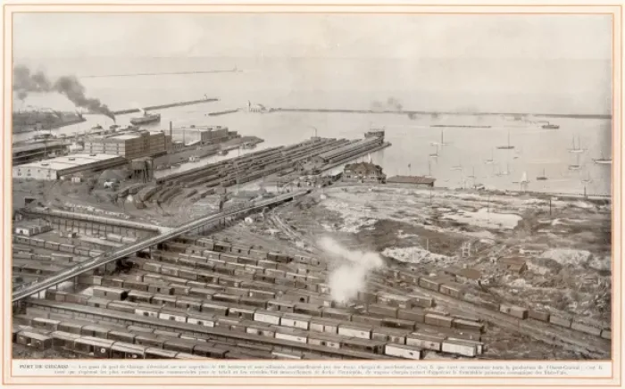Framed Print : Chicago Docks - 2 Framed Print : Chicago Docks - 2