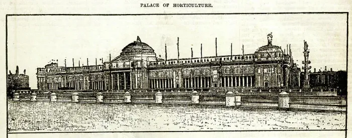 Framed Print : Chicago Exhibition, Palace of Horticulture Framed Print : Chicago Exhibition, Palace of Horticulture