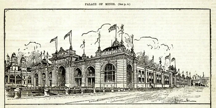 Framed Print : Chicago Exhibition, Palace of Mines Framed Print : Chicago Exhibition, Palace of Mines