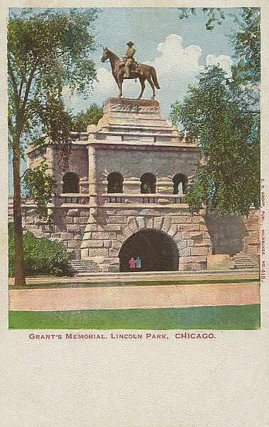 Chicago, Illinois, USA - Grants Memorial, Lincoln Park