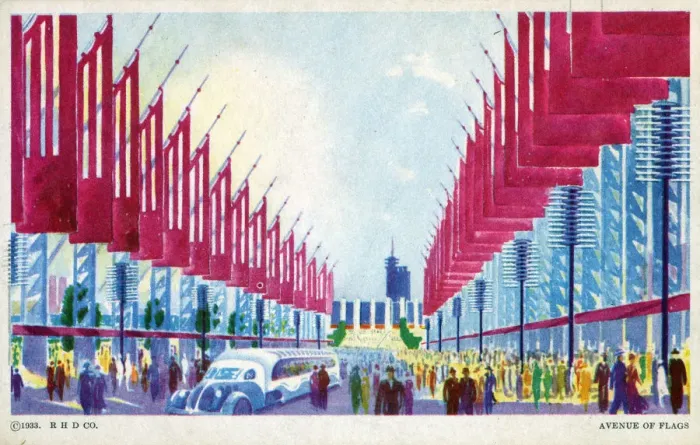 Framed Print : Chicago World Fair - A Century of Progress Framed Print : Chicago World Fair - A Century of Progress