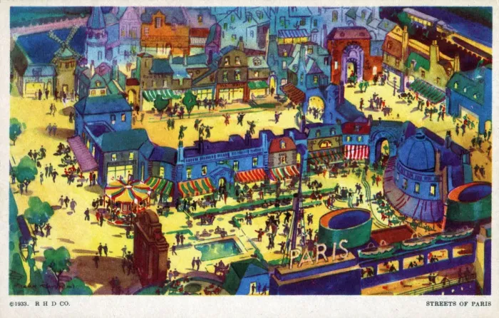 Framed Print : Chicago World Fair - A Century of Progress Framed Print : Chicago World Fair - A Century of Progress