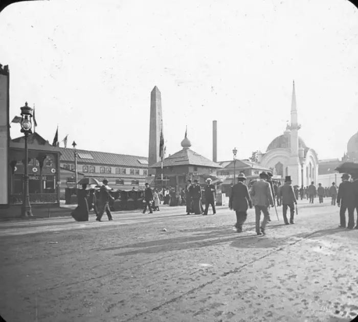 Framed Print : Chicago Worlds Fair - Egyptian Village Framed Print : Chicago Worlds Fair - Egyptian Village