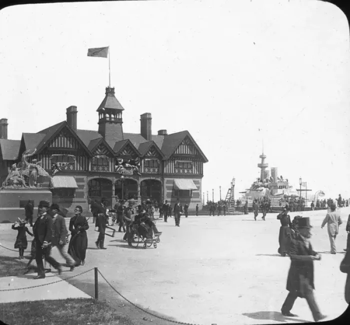 Framed Print : Chicago Worlds Fair - Victoria House Framed Print : Chicago Worlds Fair - Victoria House