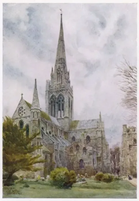 Framed Print : Chichester / Cathedral Framed Print : Chichester / Cathedral