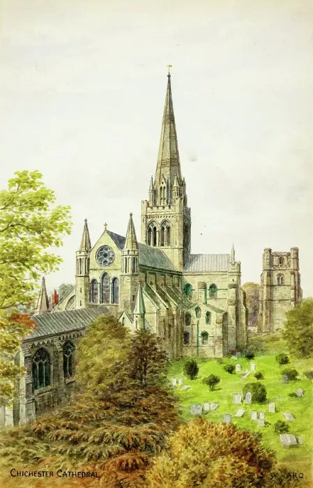 Framed Print : Chichester Cathedral, West Sussex Framed Print : Chichester Cathedral, West Sussex