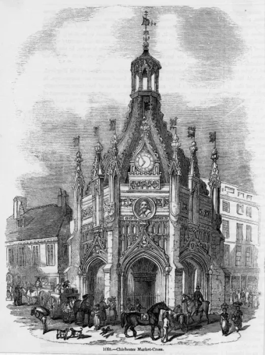 Framed Print : Chichester Cross Framed Print : Chichester Cross
