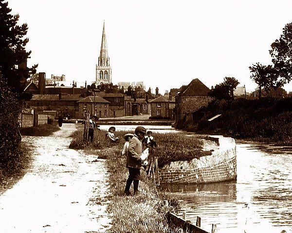 Chichester from the River Victorian period