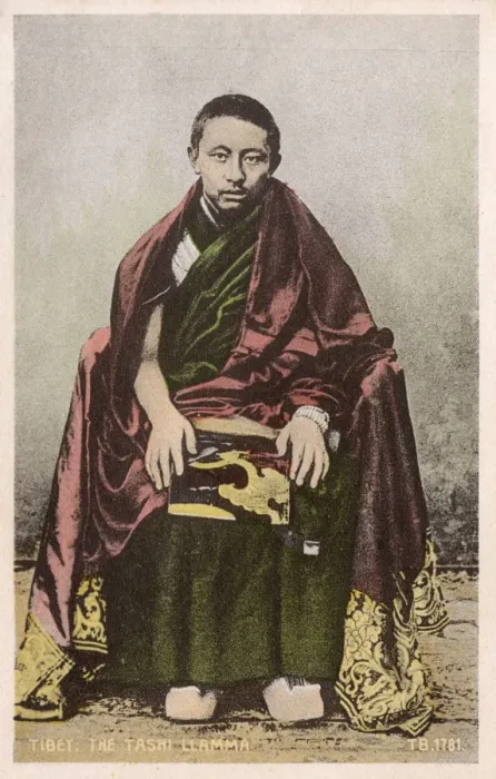 Framed Print : The Chief Lama of Tashi Lumpo Framed Print : The Chief Lama of Tashi Lumpo