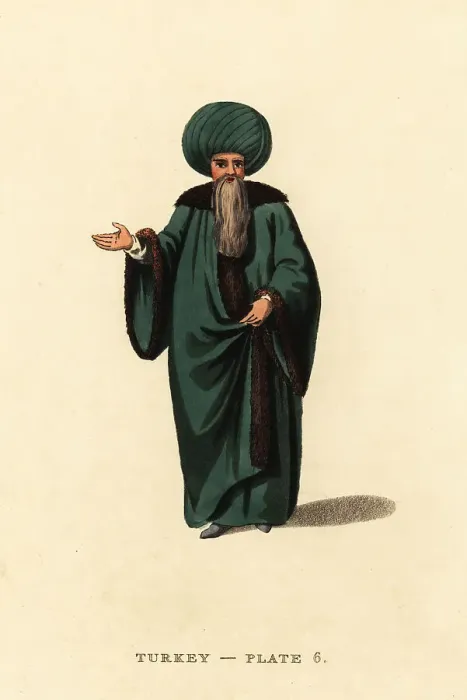 Framed Print : Chief of the Ulemas or Professors of Law Framed Print : Chief of the Ulemas or Professors of Law