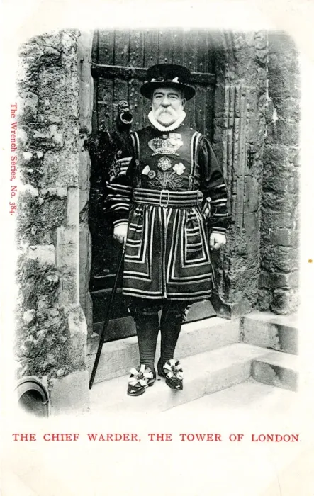 Framed Print : Chief Warder, Tower of London Framed Print : Chief Warder, Tower of London